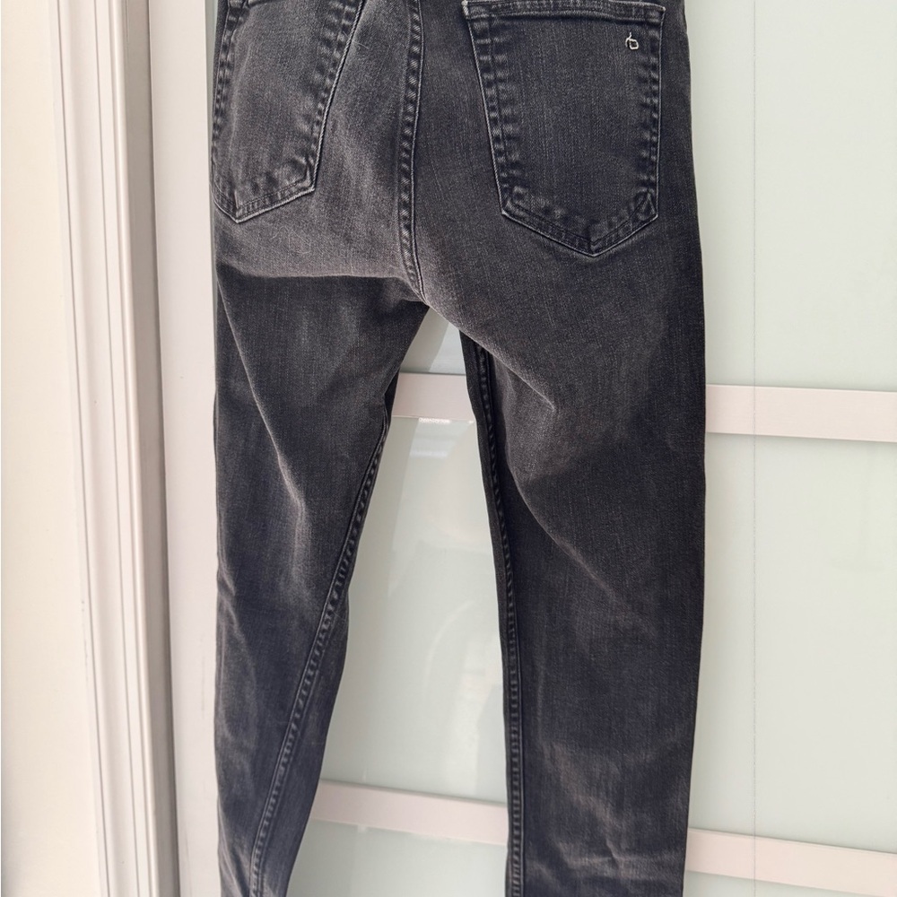 MENS RAG AND BONE STANDARD SLIM FIT 2 DENIM-SIZE 31WAIST/ 33INSEAM/ BLACK - Picture 4 of 5